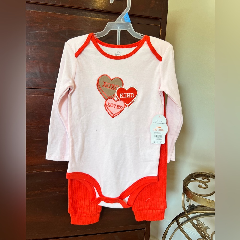 Wonder Nation 24 Month Valentine Outfit